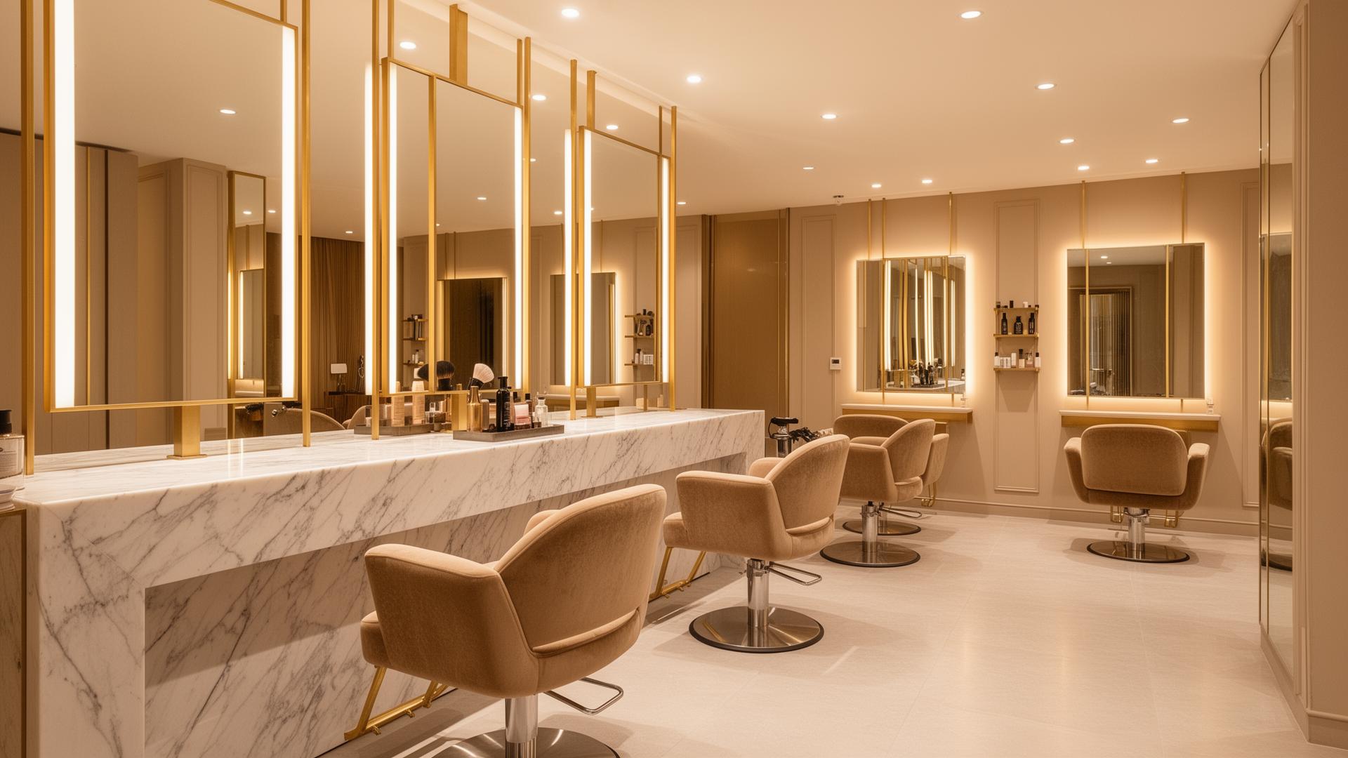 Luna salon interior